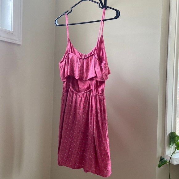 American Eagle Pink Patterned Mini Dress - S - Picture 6 of 6